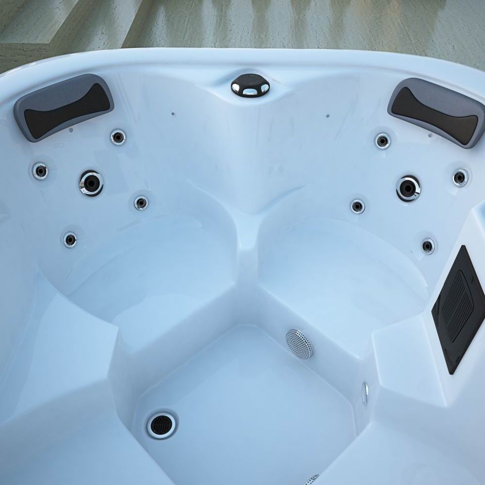 RL-J425 Luxury Hydro Spa Massage Pool Adult Bathtub Jakuzziy Function Whirlpool Hot Spa Tub With Bubble Outdoor Garden Small Bathtub