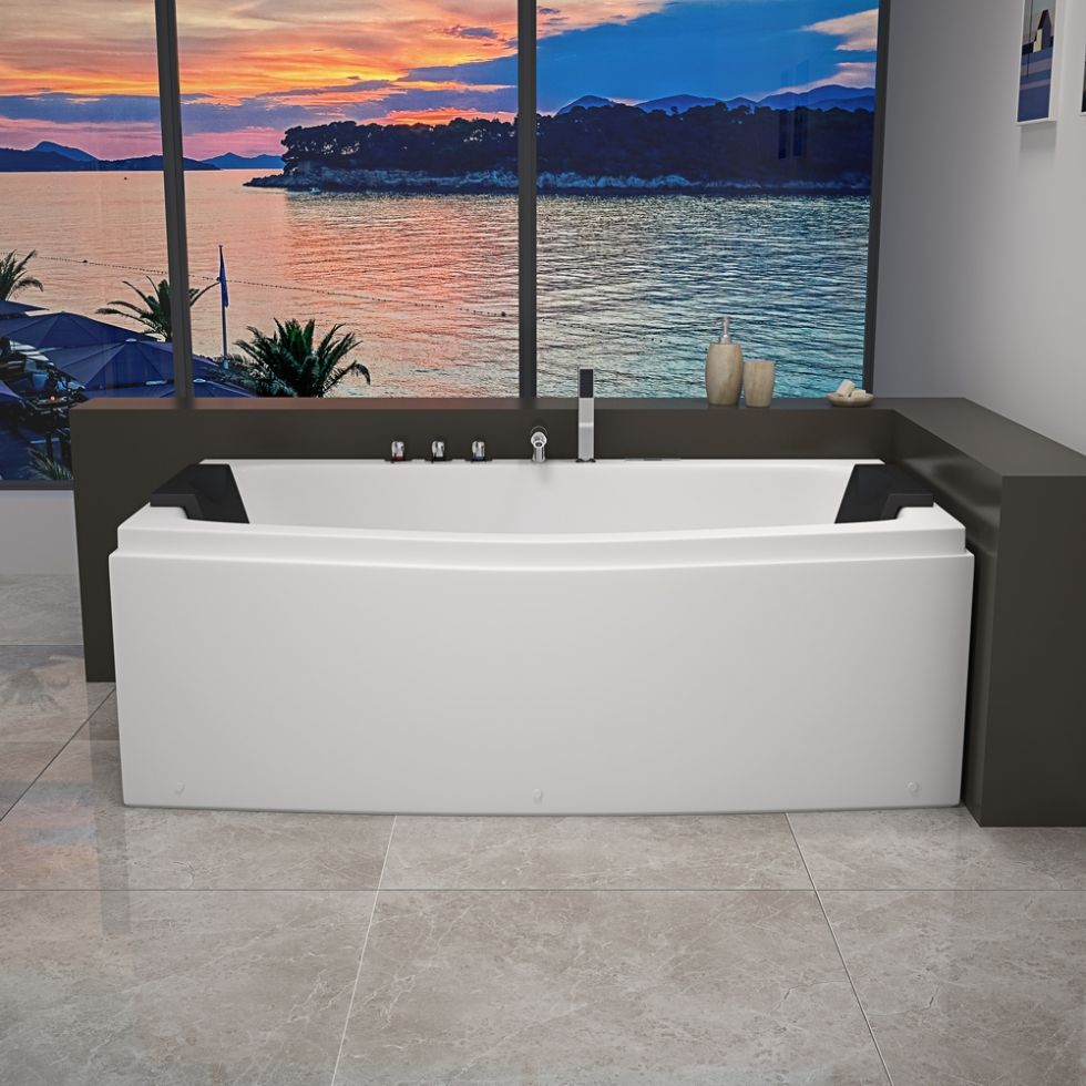 RL-6141 Bathtub Jacuzzis Massage Bathtub Jacuzzis Indoor 2 Person Spa Bathtub Multi-Functional Acrylic Bathtub For Bathroom