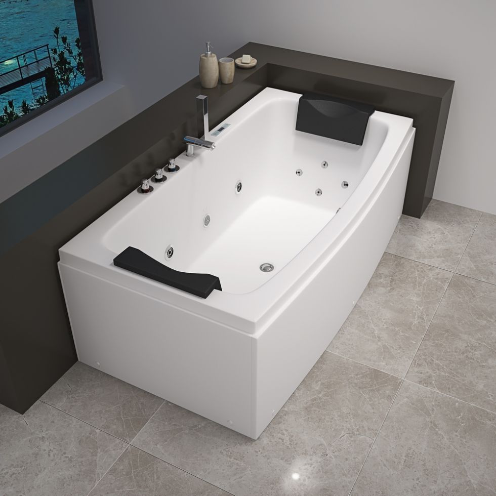 RL-6141 Bathtub Jacuzzis Massage Bathtub Jacuzzis Indoor 2 Person Spa Bathtub Multi-Functional Acrylic Bathtub For Bathroom