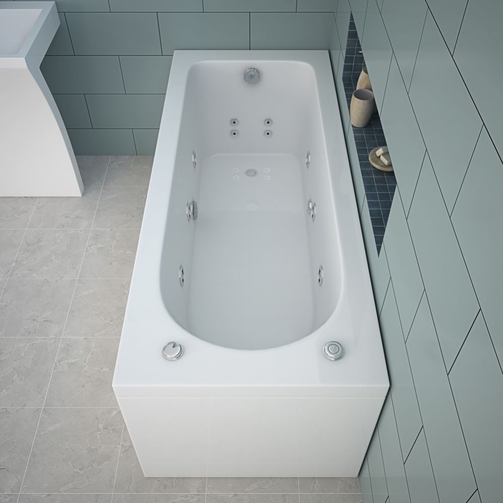 RL-6170 High Quality Walk In Bathtub 1700Mm Rectangular Refreshing Spa Bathtub Two Person Bathtubs Whirlpools