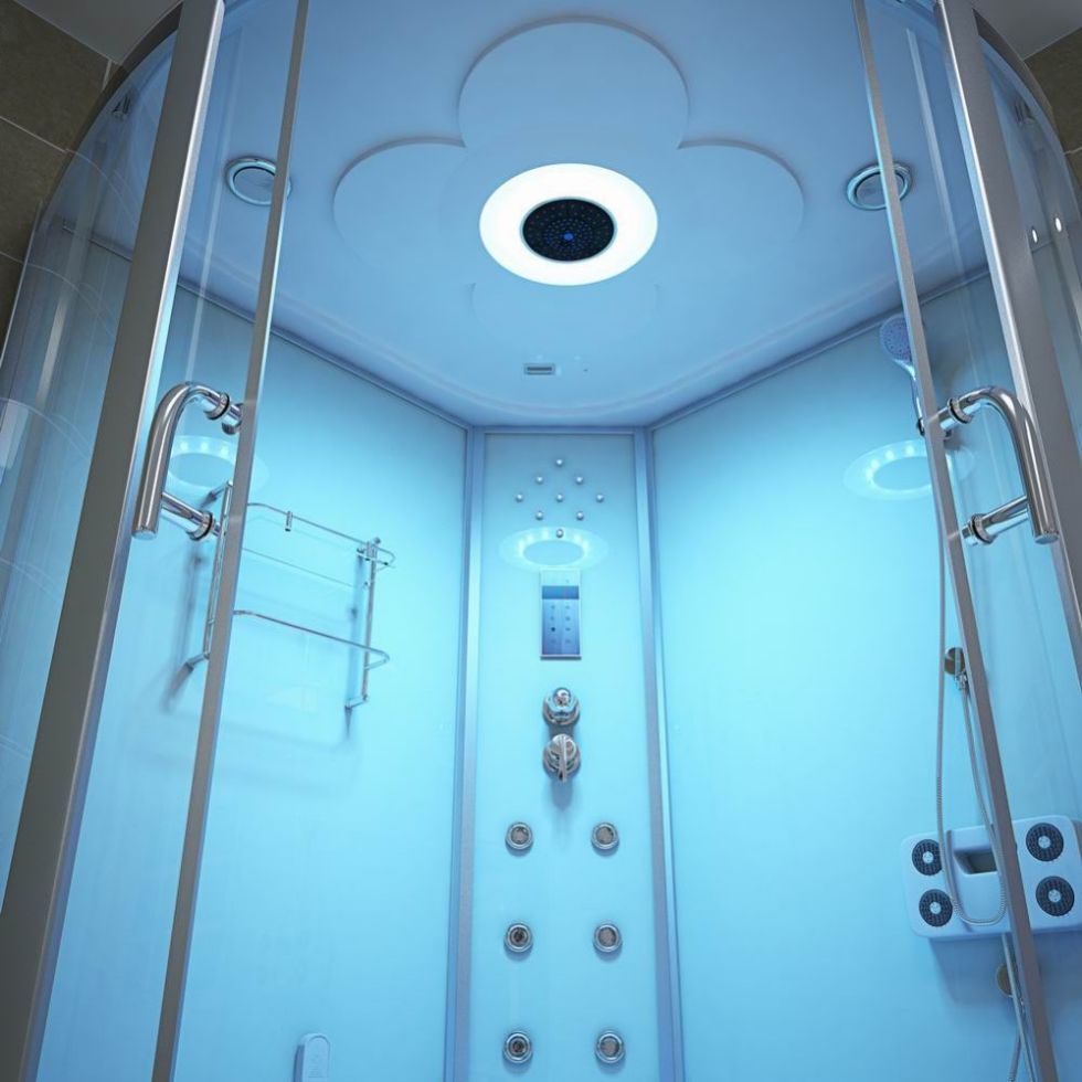 RL-D03 Shower Steam Room Bath Shower Room With Bath Steam Shower Room Whirlpool Bath Shower Cabin