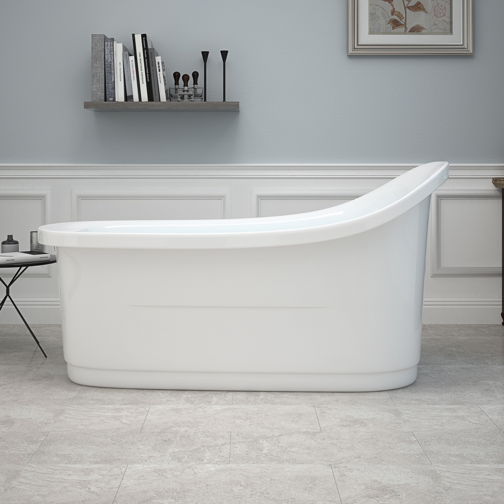 RL-MF1703 Classic and Durable Freestanding Bathtub Acrylic Bathroom Alone Soaking Bathtubs